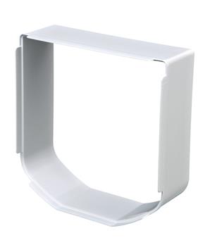 Levně Tunelový prvek pro dvířka SuperFlap 38530, rozšiřuje hloubku instalace až o 50 mm - bílá