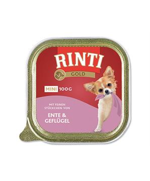Levně Vanička RINTI Gold mini kachna + drůbež 100 g