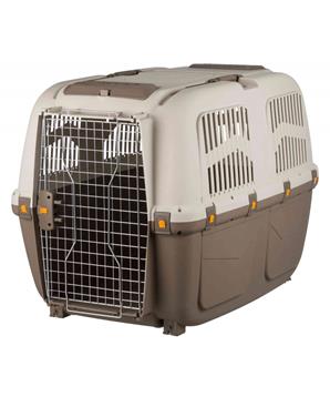 Transportní přepravka SKUDO 7, L, 73x76x105 cm, tmavě šedá/písková (max. 45kg)