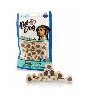 Levně KIDDOG dentální vanilková srdíčka 80 g