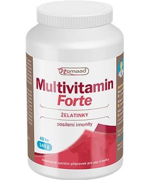 Levně VITAR Veterinae Multivitamin Forte 40ks želé 1 balení