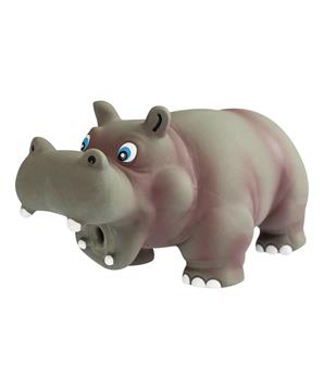 Levně Hrošík s reálným zvukem, plněný latex HipHop 17 cm
