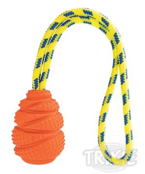 Levně Plovoucí tréninkový Aport s lanem a vanilkou 36 cm