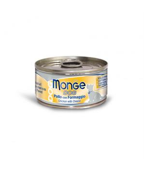 Levně MONGE DOG NATURAL pro psy 95g kuřecí maso s hovězím