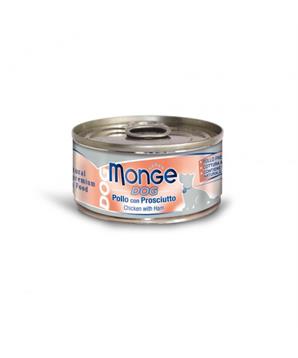 MONGE DOG NATURAL kuřecí maso se zeleninou pro psy 95 g