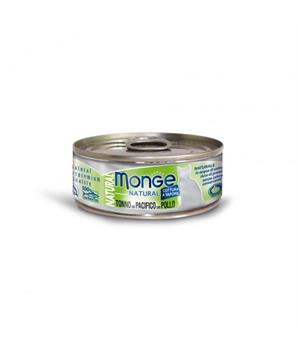 Levně MONGE NATURAL pro kočky atlantický tuňák