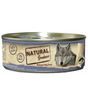 Levně Natural Greatness oceánské ryby, konzerva pro psy 156g