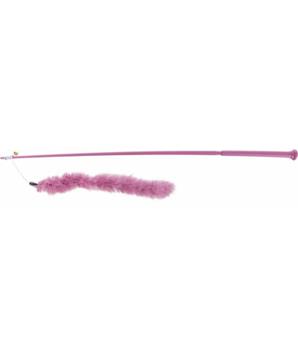 Levně Hrací prut XXL s peříčkovým boa 65 cm