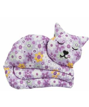 Levně CAT, bavlněná kočka, hračka pro kočky s valerianem 13 cm