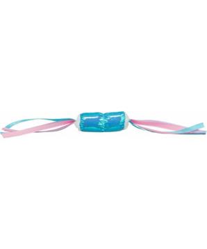 GLITTER CANDY, třpytivý bombón, látková hračka pro kočky s katnipem, 7 cm
