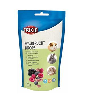 Levně WILD BERRY drops, pamlsek pro hlodavce s lesními plody, 75 g 75g