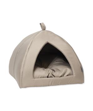 Levně Kukaň DOG FANTASY Basic světle šedá 43cm