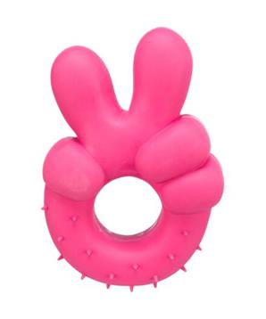 Levně Mír, latexová hračka se zvukem, 14 cm 1 ks