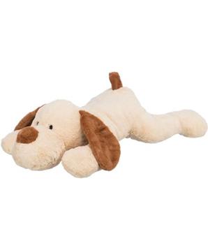 Levně XXL plyšový pes Benny, béžová/hnědá 75 cm
