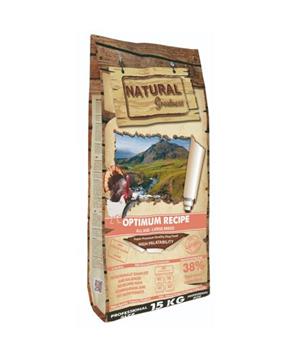 Levně Natural Greatness Optimum Recipe Large Breed/krůta,kuře 15 kg
