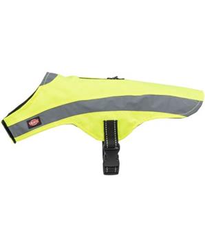 Levně Bezpečnostní vesta, reflexní, neon žlutá L-60cm,hruď:62-96cm
