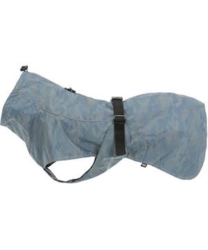 Levně Reflexní pláštěnka LUNAS, M: 50 cm, stříbřitě-modrá