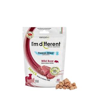 I´M DIFFERENT SNACK divočák - mrazem sušený pamlsek