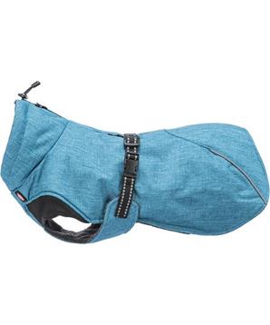 Levně Zateplený zimní kabátek RIOM, modrá L: 62cm