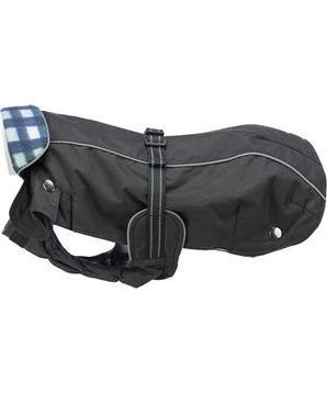 Levně Outdoorový kabátek ROUEN 2v1, střih buldok, černá/modrá M: 52 cm