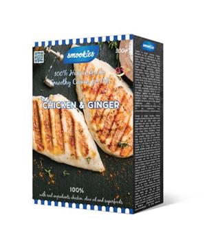Levně SMOOKIES Premium CHICKEN - kuřecí sušenky 100% human grade, 200g