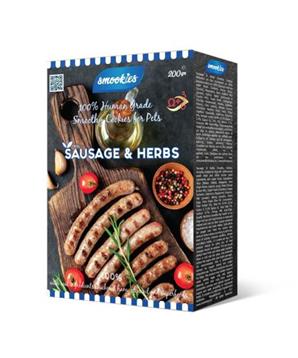 Levně SMOOKIES Premium SAUSAGE - klobáskové sušenky 100% human grade, 200g