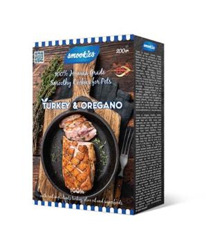 Levně SMOOKIES Premium TURKEY - krůtí sušenky 100% human grade, 200g