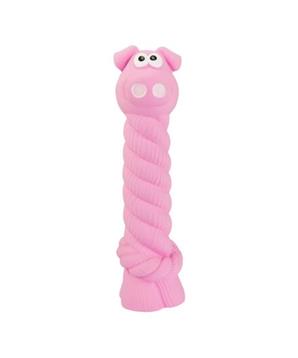 Levně Prasátko s latexovým lanem a chroupacím zvukem, latex, HipHop 15 cm