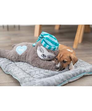 JUNIOR lenochod s tlukoucím srdcem, plyš, 34 cm