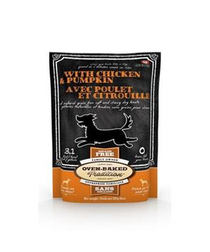 OBT All Natural Grain Free soft & chewy CHICKEN & PUMPKIN 170 g, bezlepkový pamlsek kuře & dýně