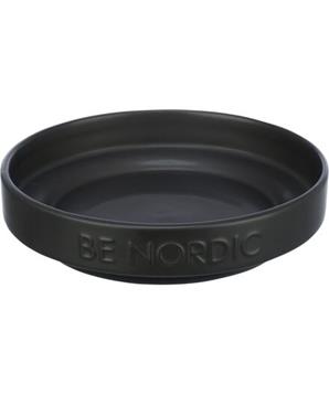 Levně BE NORDIC keramická miska plytká 0,3l/16cm černá