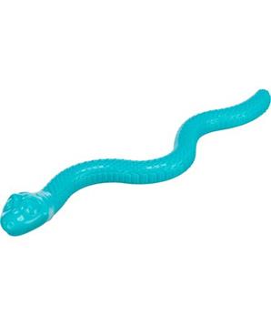 Levně Snack Snake, had na pamlsky, TPR, petrolejová 59cm