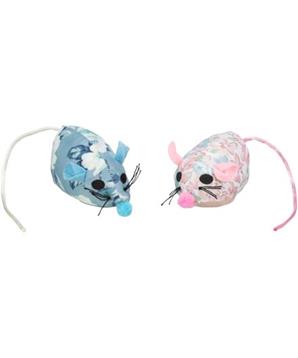 Myška mini látková s catnipem, 4,5 cm