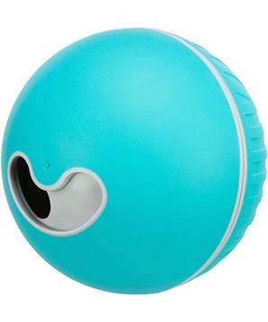 Levně Snack Ball, míček na pamlsky, plast, tyrkysová 14 cm