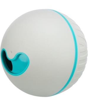 Levně Snack Ball, míček na pamlsky, plast, šedá 11 cm