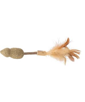 Levně Lízátko MYŠKA s Matatabi a peřím, 20 cm 1 ks