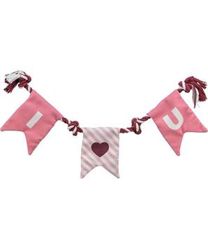 Levně Valentine´s rope - valentýnská hračka pro psy - lano s uzly, bavlna, 50 cm