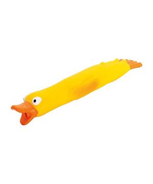 Levně Kachna "kamikadze"s křupavým zvukem, žlutá, HipHop 19 cm
