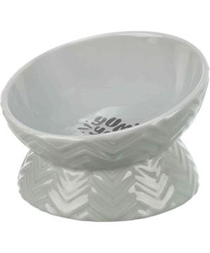 Levně Keramická miska vyvýšená, ergonomický tvar 0,35l/17cm
