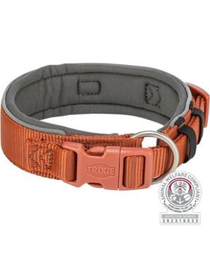 Levně PREMIUM obojek EXTRA široký, rezavá/grafit L: 46-55 cm/50 mm