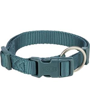Levně Nylonový obojek PREMIUM, petrolejová S:25-40cm/15mm