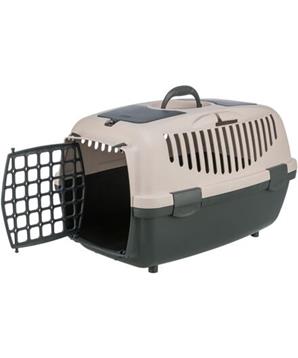 Transportní box CAPRI II 37x34x55cm max.do 8kg, tmavěšedá/tělová