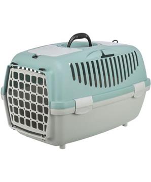 Transportní box CAPRI II 37x34x55cm max.do 8kg, světlešedá/šalvějová
