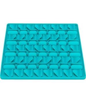 Levně Lick’n’Snack lízací podložka, silikon, modrá 30cm