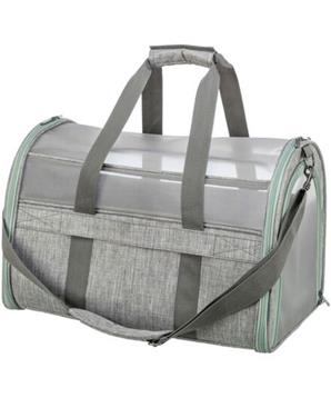 Levně Transportní taška DILLON, 33 × 32 × 54 cm, do 10 kg, šedá/mátová 1 ks