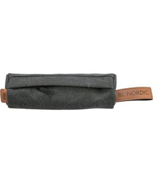 Levně BE NORDIC Dummy, pouzdro na pamlsky, ø 6 × 20 cm, kanvas, černá 1 ks
