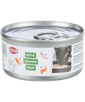 Levně Salmon Soup losos & kuře - tekutý pamlsek pro kočky BAL 4 x 80 g