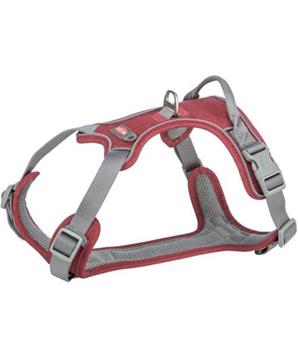 Levně Postroj PREMIUM ACTIVE, sangria L: 69-87 cm/ 25 mm