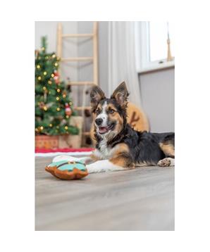 Levně Xmas Santa - hračka pro psy, bez zvuku, plyš 22 cm