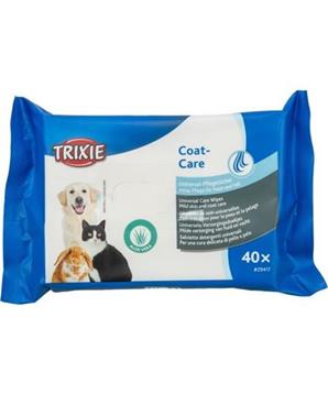 Levně Coat Care, univerzální vlhčené ubrousky s Aloe Vera 40 ks